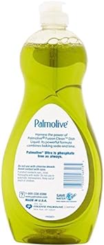 Palmolive Ultra Dish Residue Free Clean Liquid, Fusion Clean, Baking Soda and Lime, 22 Ounce Twin Pack, (22 Oz x 2, Total 44 Oz) : Health & Household