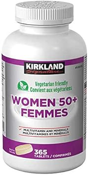 Kirkland Signature Women 50+ Multivitamin, 365 Tablets
