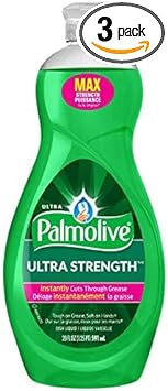 Palmolive Ultra Strength Dishwashing Liquid, Original Scent, 20 Fl Oz (Pack of 3) : Health & Household