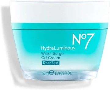 No7 Hydraluminous Water Surge Gel Cream For Drier Skin 50Ml (Nilspremier)