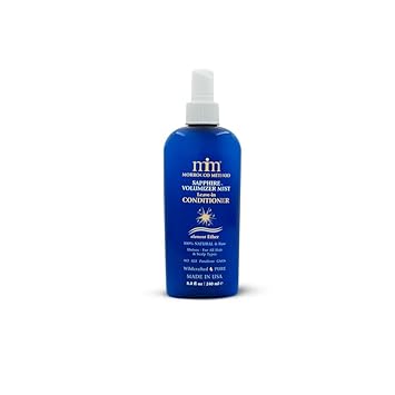 Sapphire Volumizer Mist Conditioner & Moisturizer. 100% Natural. Raw. Unisex. For All Hair And Scalp Types. No Parabens Or Sulfates. 8 Oz. : Standard Hair Conditioners : Beauty & Personal Care