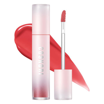 Cosnori Water Blurry Tint - Vegan Blurry Lip Tint, Lightweight & Long-Lasting, Moist-Watery Texture, Flawless Blurred Lip (03 Rose Doux)