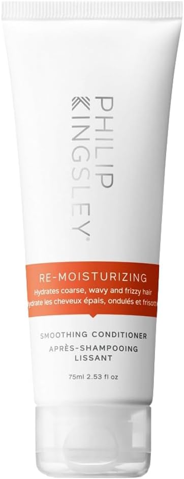 Philip Kingsley | Re-Moisturizing Conditioner | Hydrating and Nourishing for Curly, Wavy, Coarse, Frizzy Dry Hair | Hydrates, Tames, and Smooths | 75ml : Amazon.co.uk: Beauty
