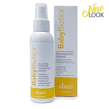 Babybiotics - Topical Probiotic Body Care For Children Of All Ages 4Oz -Hypoallergenic, Vegan, Non Gmo, Gf, 100% Natural Live Probiotic, External + Internal Use, Totally Safe, No Refrigeration