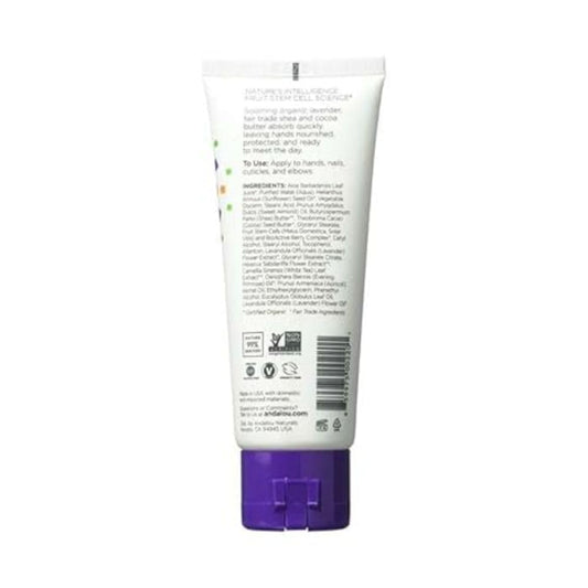 Andalou Naturals Lavender Hand Cream, 3.4 Ounce