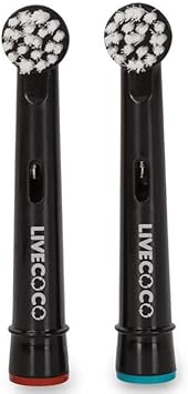 Livecoco Recyclable Oral-B Compatible Toothbrush Heads For Kids - Uk Based Eco Friendly Small Business - Junior Brush Heads