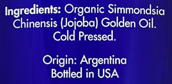Organic Jojoba Oil By Zongle, 4 Oz – 100% Pure Usda Certified, Therapeutic Grade