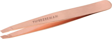 Tweezerman Rose Gold Stainless Steel Slant Tweezer