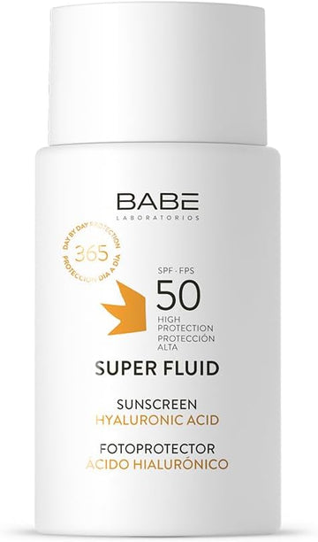 Laboratorios Babé - Super Fluid Photo Protection Spf 50 | Sun Protection | Waterproof | All Skin Types | Photo-Aging | Sun Protection | 50 Ml