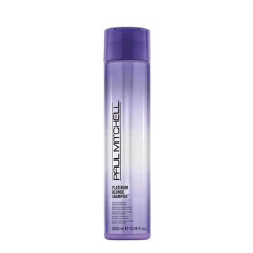 Paul Mitchell Platinum Blonde Purple Shampoo, Cools Brassiness, Eliminates Warmth, For Color-Treated Hair + Naturally Light Hair Colors, 10.14 Fl. Oz