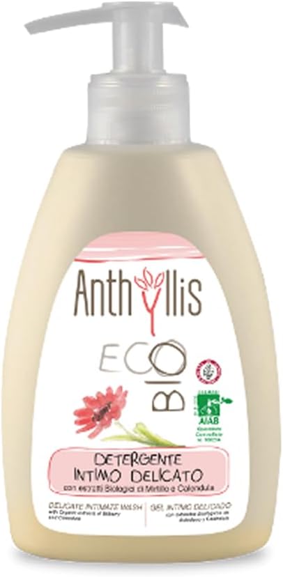 Anthyllis Intimate Hygiene Cleanser With Blueberry And Extracts / 300Ml