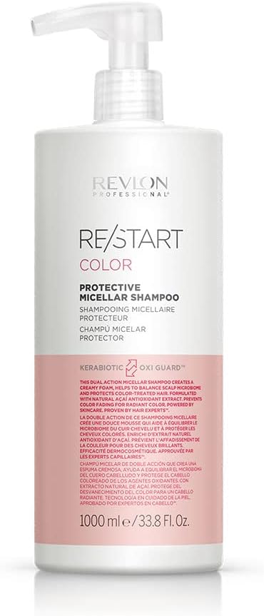 Revlon Professional Color Protective Micellar Shampoo Hair Treatment For Damaged & Coloured Hair To Protect & Enhance Shine (250Ml) Unisex