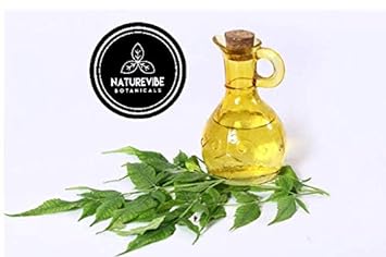 Naturevibe Botanicals Neem Oil 32 Ounces Azadirachta Indica | 100% Pure and Natural Neem Leaf Oil | Cold Pressed and Unrefined | Great as Body Oil (946 ml) : Health & Household