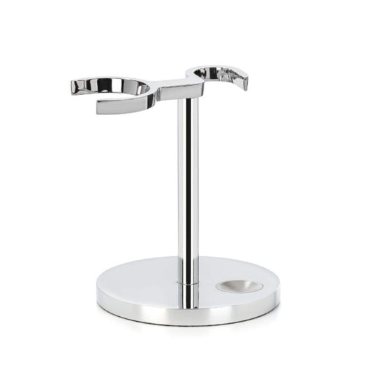 Mühle Universal Stand For Razors & Shaving Brushes | Shave Accessory | Chrome Modern Design