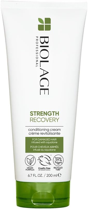 Biolage Professional Strength Recovery Nourishing Conditioning Cream, For Damaged Hair, 200ml