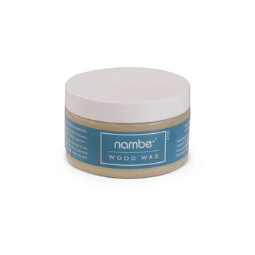 Nambe Plant Based Wood Wax 4Oz - Food Surface Safe Unique Blend - Easily Absorbs - Extends The Life Of Wood Products - Protects And Prevents From Cracking - Made In The Usa