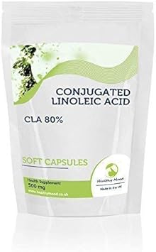 Conjugated Linoleic Acid CLA 80% x 30 Soft Capsules Health Food Supplements Nutrients HEALTHY MOOD UK Quality Nutrients