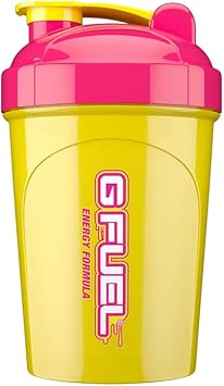 G Fuel Hype Sauce Shaker Bottle, Drink Mixer For Pre Workout, Protein Shake, Smoothie Mix, Meal Replacement Shakes, Energy Powder And More, Blender Cup, Portable Safe, Bpa Free Plastic - 16 Oz