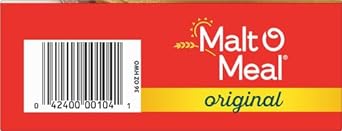 Malt-O-Meal WHEAT Cereal, Original, 36 Oz : Grocery & Gourmet Food