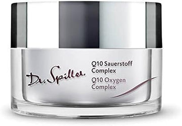 Dr. Spiller Q10 Oxygen Complex 24 Hour Face Cream Energy Supply For Tired & Stressed Skin Wrinkles Smoothing Hyaluronic Acid Q10 Aloe Vera Leaf Juice
