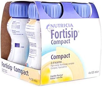Fortisip Compact Vanilla Energy Drink (4 X 125Ml)