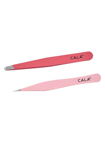 Cala Soft Touch Coral Tweezer Duo : Beauty & Personal Care