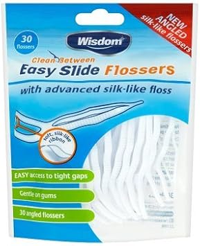 Wisdom Interdental Easy Slide Flossers 30S