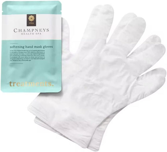 Champneys Hand Softening Hand Mask Gloves Three Pairs 3 x 12ml