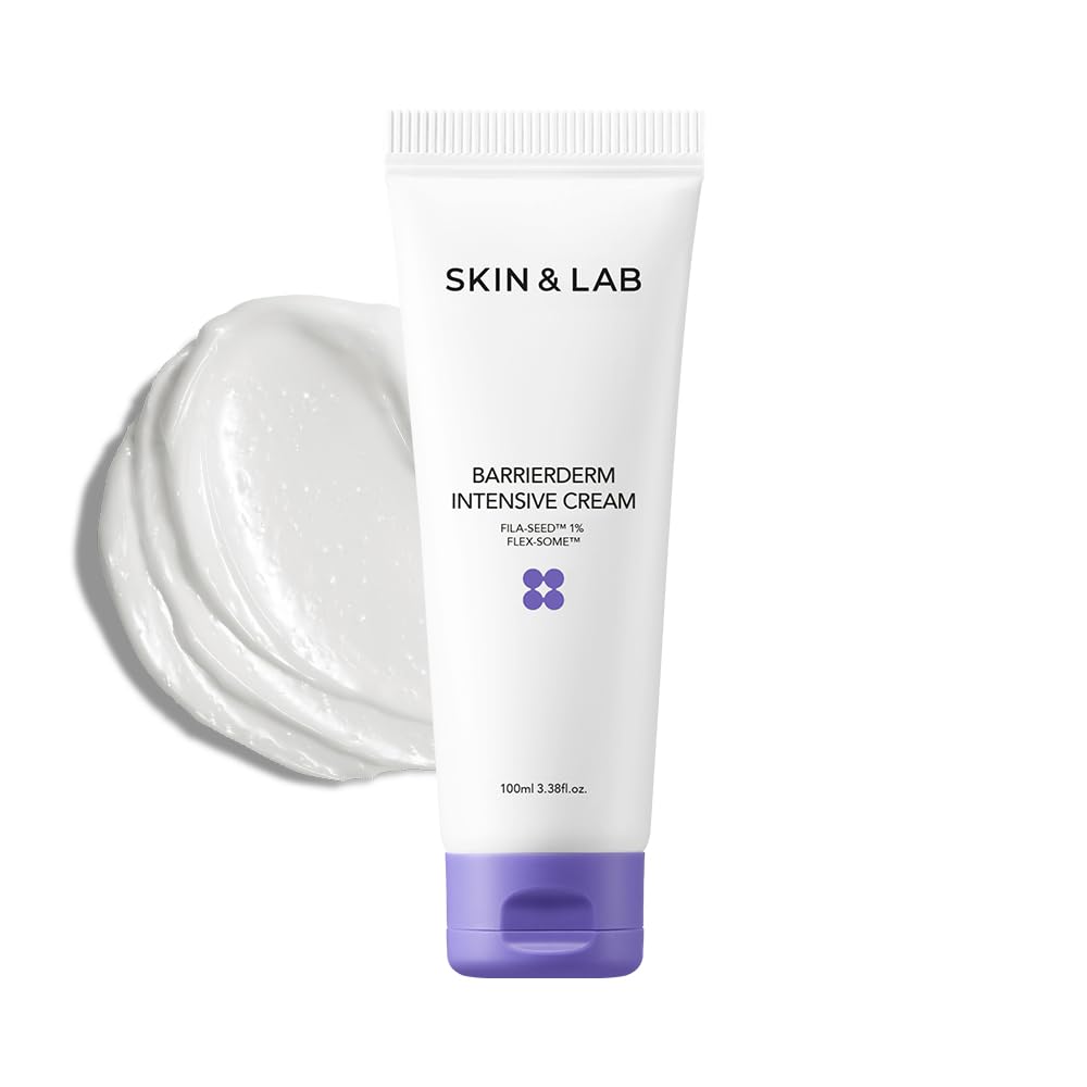 Skin&Lab Barrierderm Intensive Cream, Moisturizing,Gentle, Light Texture, Face And Body (3.38 Fl Oz.)