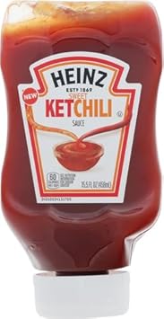 Heinz Sweet Ketchili Ketchup & Chili Sauce, 15.5 Fl Oz Bottle