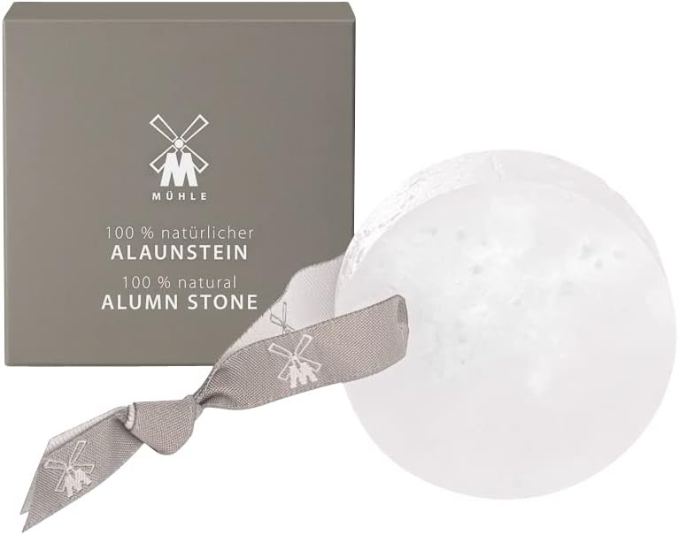 Mühle Alum Block - All Natural Aftershave, Antiseptic, Helps Heal Nicks, Cuts, And Razor Bumps : Beauty & Personal Care