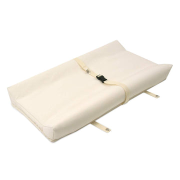 Naturepedic Organic Contoured Changing Pad - Easy To Clean, Lightweight & Portable - Comfort 2-Sided Waterproof Baby Diaper Changing Pad For Dresser Or Changing Table - 16" X 31"