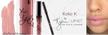Kylie Cosmetics Cosmetics Koko K Gloss, Pale Pink : Beauty & Personal Care