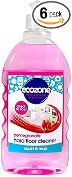 Ecozone Pomegranate Hard Floor Cleaner 500 Ml (Pack Of 6)