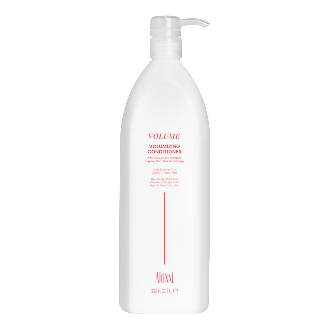 Aloxxi Hair Volumizing Conditioner - Hair Conditioner For Dry, Fine, Weak & Color Treated Hair – Adds Body & Volume To Hair - Paraben & Sulfate Free, 33.8 Fl.Oz