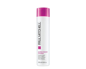 Paul Mitchell Super Strong Shampoo, Strengthens + Rebuilds, For Damaged Hair, 10.14 Fl. Oz