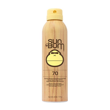 Sun Bum Original Spf 70 Sunscreen Spray |Vegan And Hawaii 104 Reef Act Compliant (Octinoxate & Oxybenzone Free) Broad Spectrum Moisturizing Uva/Uvb Sunscreen With Vitamin E | 6 Oz