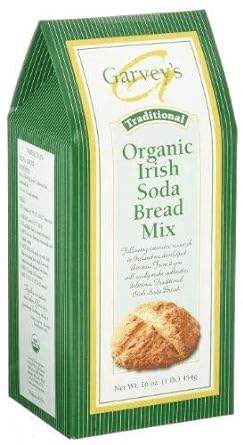 Garvey's Organic Traditional Irish Soda Bread Mix, 16 Ounce, (Pack of 2)