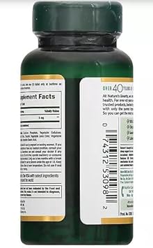 Nature'S Bounty Melatonin 5 Mg Bi-Layer Tablets 60 Ea (Pack Of 3)
