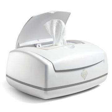 Prince Lionheart Premium Wipes Warmer, Nursery Essential, Includes The Everfresh Pillow System That Prevents Dry Out, Integrated Night Light For Night Time Changes