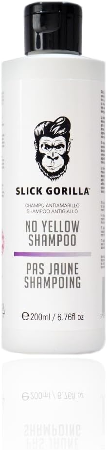 Slick Gorilla No Yellow Shampoo 200Ml / 6.76Fl Oz