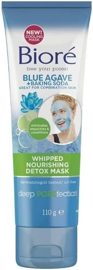 Biore Blue Agave + Baking Soda Pore Balancing Cleanser For Combination Skin 200 Ml