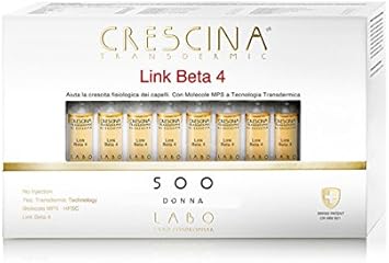 Labo Crescina Transdermic Link Beta-4 Hair Regrowth 500 Woman 20 Vials