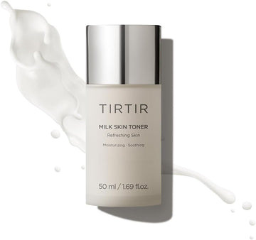 Tirtir Milk Skin Rice Toner | Deep Moisturizing, Hydrating Toner For Face, Niacinamide, Ceramide, Rice Bran Extract, Nature-Oriented Ingredients For Korean Skin Care, Vegan, 1.69 Fl Oz