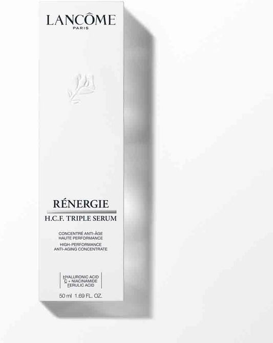 Lancôme Rénergie H.C.F. Triple Serum - Hyaluronic Acid Serum For Visible Correction Of Anti Aging Signs & Dark Spots, With Vitamin C+, Niacinamide & Ferulic Acid, 50Ml