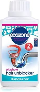Ecozone Plughole Hair Unblocker 250Ml