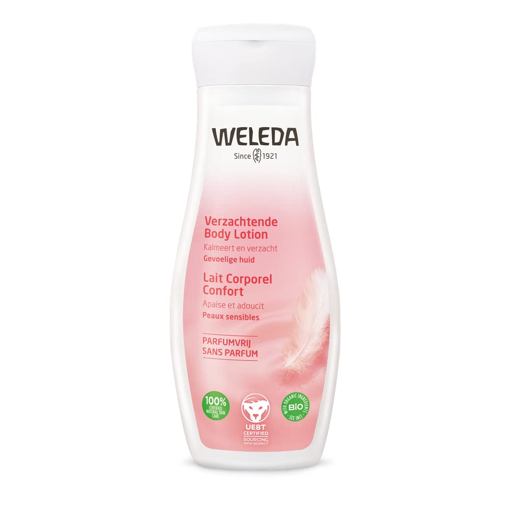 Weleda Unscented Body Lotion, Free From Parabens & Phthalates, No Animal Testing, 6.8 Fluid Ounce (Pack of 1)