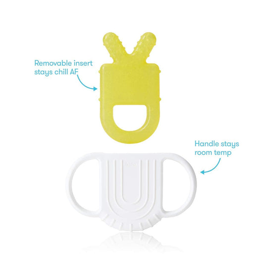 Frida Baby Not-Too-Cold-to-Hold BPA-Free Silicone Teether for Babies