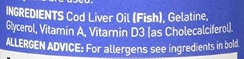 Valupak Cod Liver Oil Capsules High Strength 1000Mg 30 Capsules
