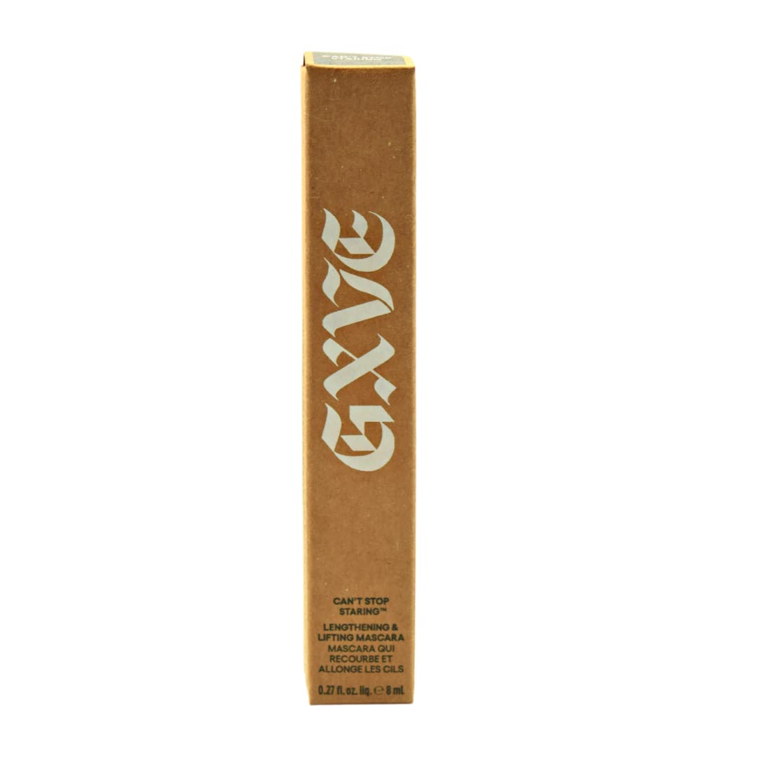 Gxve Can'T Stop Staring Clean Lengthening & Lifting Mascara - Intense Black : Beauty & Personal Care